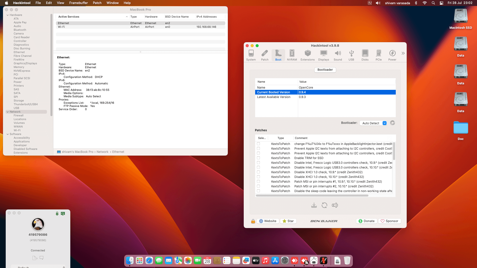 Lenovo Legion 5 15ARH05a [AMD Ryzen 5 4600H + Radeon RX Vega 6 + I2C]   OpenCore 1